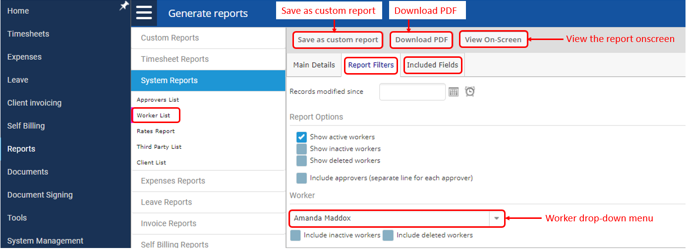 Timesheet Portal: User guide